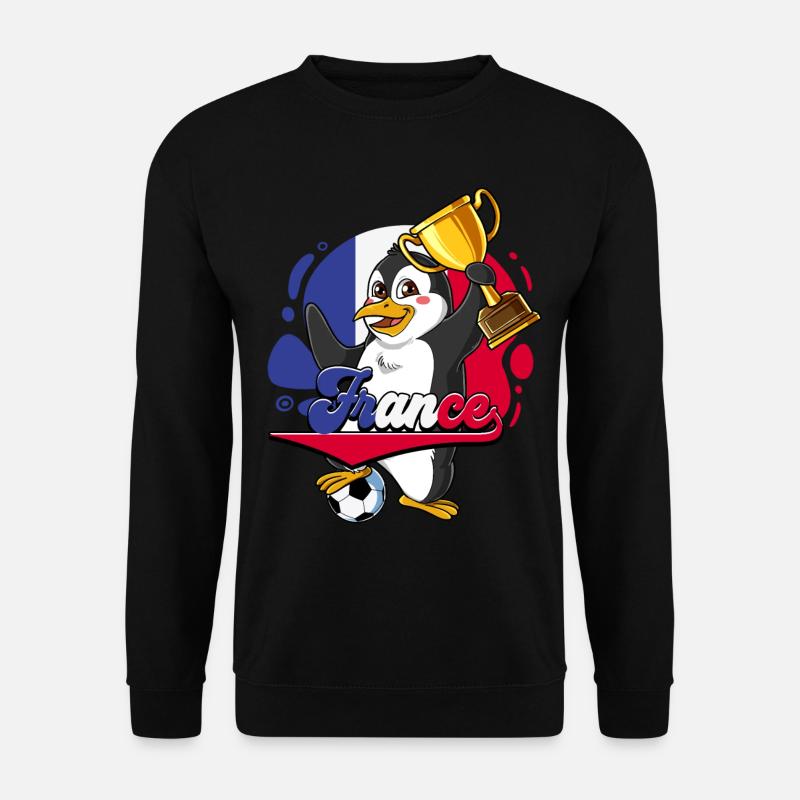 Frankreich Fußball - Unisex Pullover - Schwarz