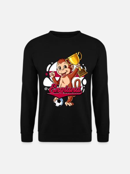 England Fußball - Unisex Pullover - Schwarz