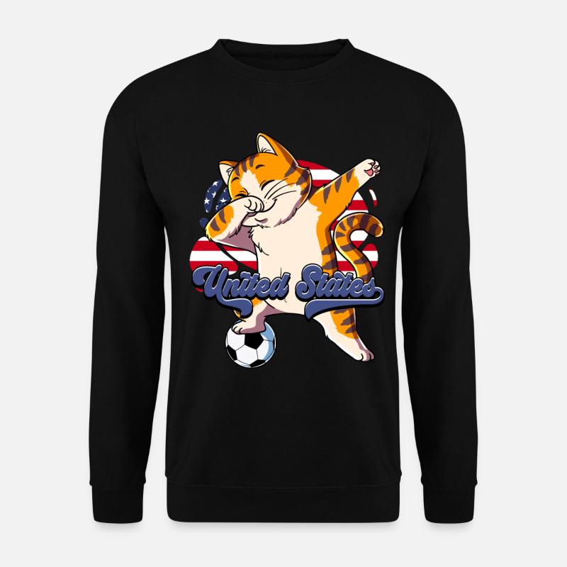 Usa Soccer - Unisex Sweatshirt - black