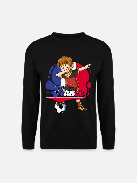 Frankreich Fußball - Unisex Pullover - Schwarz
