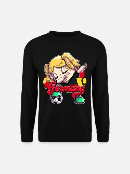 Deutschland Fußball - Unisex Pullover - Schwarz