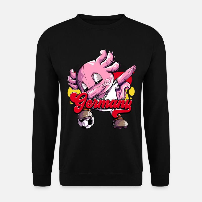 Deutschland Fußball - Unisex Pullover - Schwarz