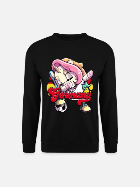 Deutschland Fußball - Unisex Pullover - Schwarz