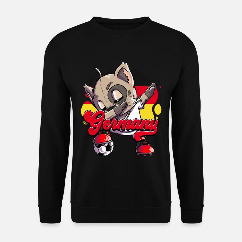 Deutschland Fußball - Unisex Pullover - Schwarz