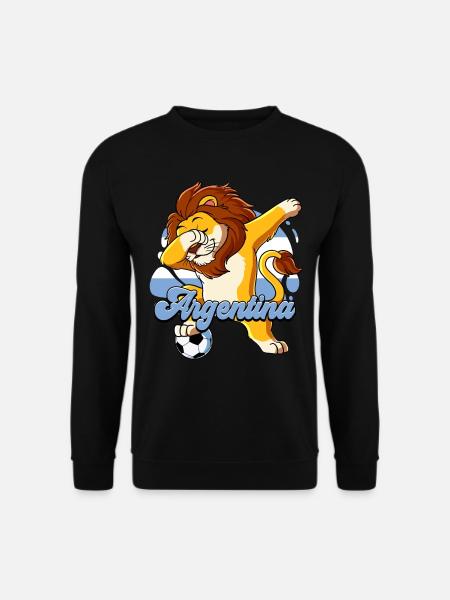 Argentinien Fußball - Unisex Pullover - Schwarz