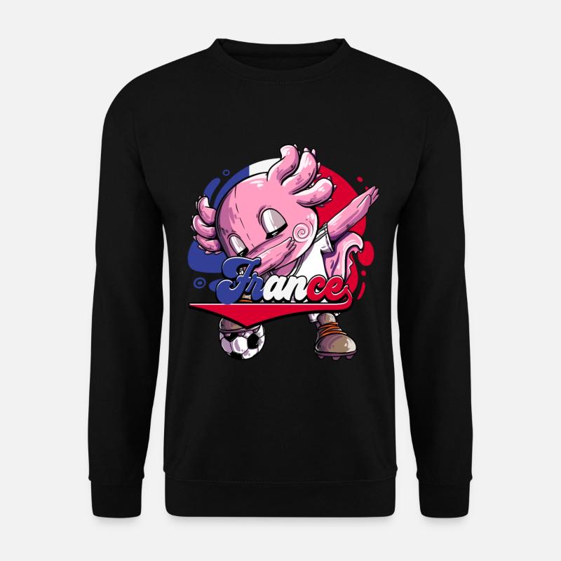Frankreich Fußball - Unisex Pullover - Schwarz