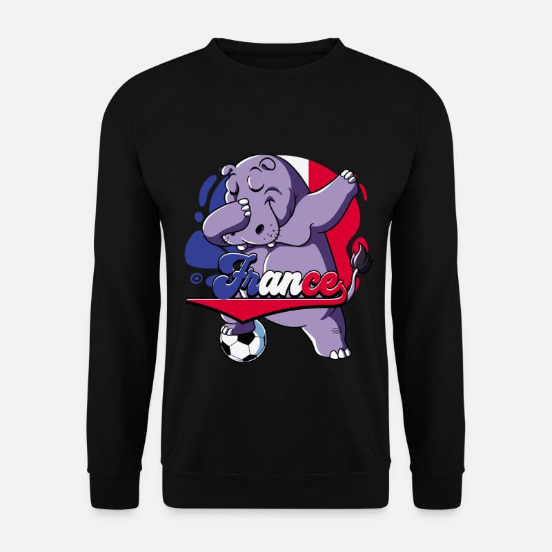 Frankreich Fußball - Unisex Pullover - Schwarz