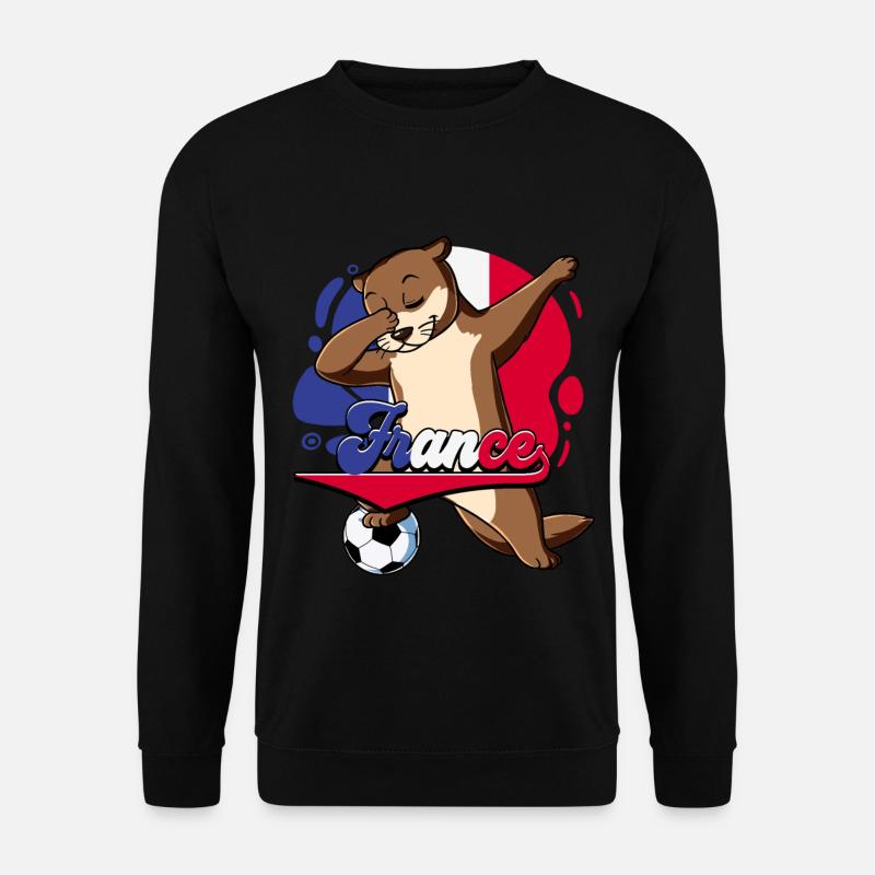 Frankreich Fußball - Unisex Pullover - Schwarz