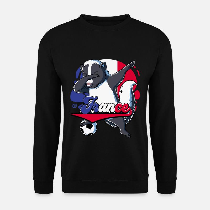 Frankreich Fußball - Unisex Pullover - Schwarz