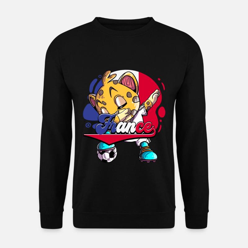 Frankreich Fußball - Unisex Pullover - Schwarz