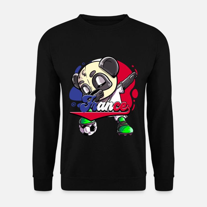 Frankreich Fußball - Unisex Pullover - Schwarz