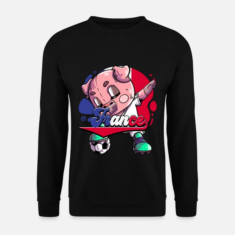 Frankreich Fußball - Unisex Pullover - Schwarz