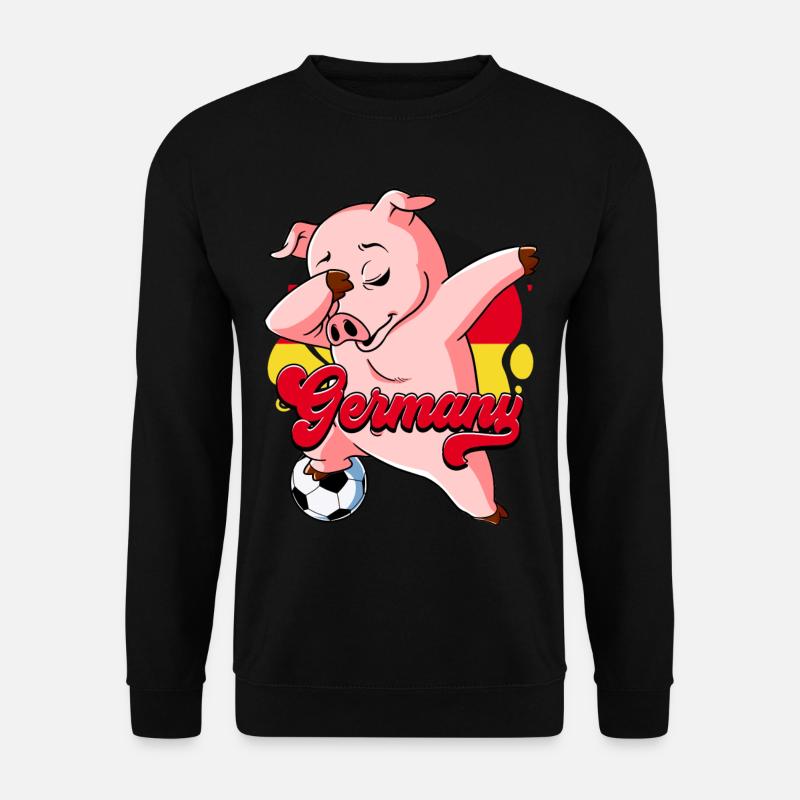 Deutschland Fußball - Unisex Pullover - Schwarz
