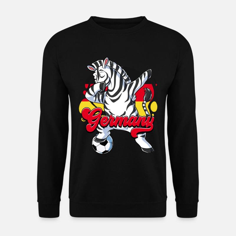 Deutschland Fußball - Unisex Pullover - Schwarz