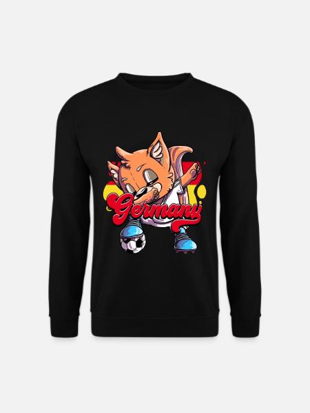Deutschland Fußball - Unisex Pullover - Schwarz