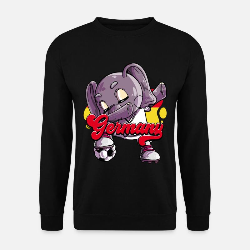 Deutschland Fußball - Unisex Pullover - Schwarz