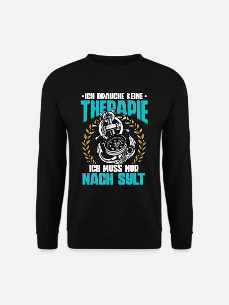 Sylt - Unisex Pullover - Schwarz