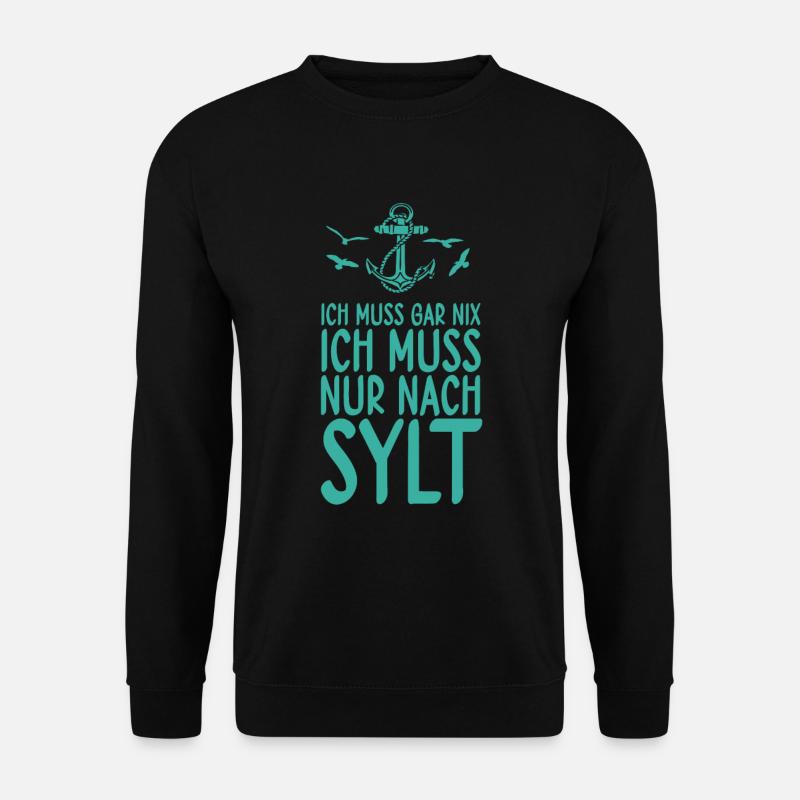 Sylt - Unisex Pullover - Schwarz