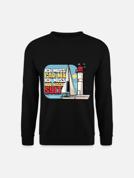 Sylt - Unisex Pullover - Schwarz