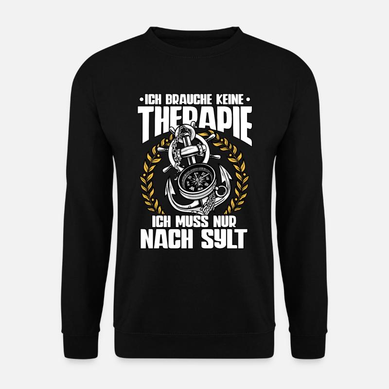 Sylt - Unisex Pullover - Schwarz