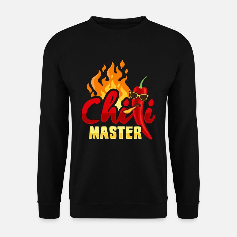 Chili Master - Unisex Pullover - Schwarz