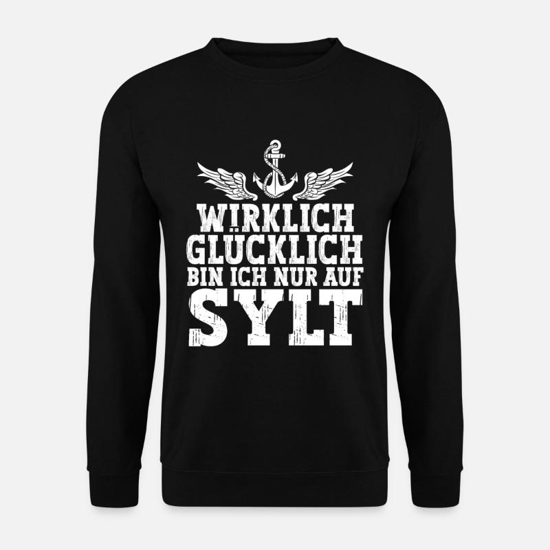 Sylt - Unisex Pullover - Schwarz