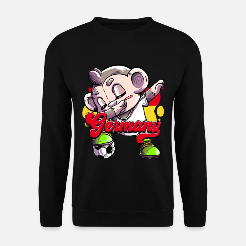 Deutschland Fußball - Unisex Pullover - Schwarz