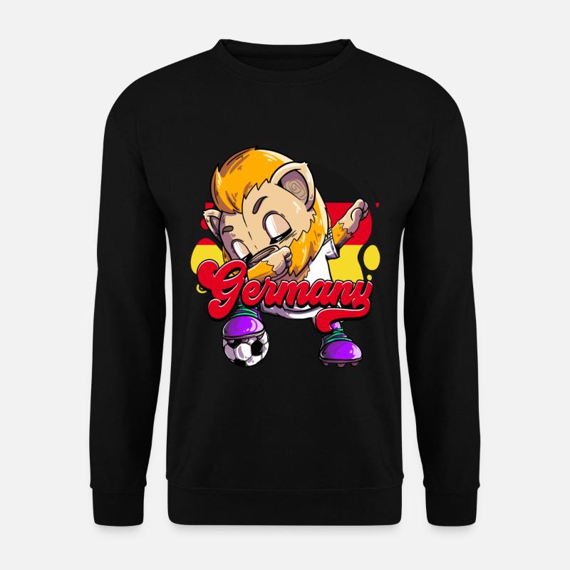 Deutschland Fußball - Unisex Pullover - Schwarz