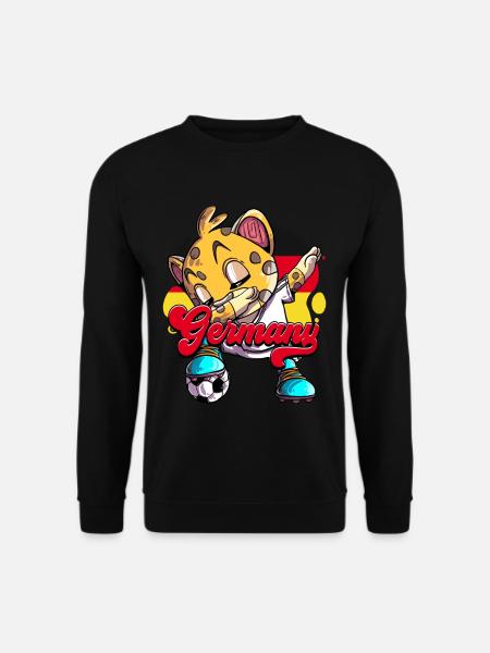 Deutschland Fußball - Unisex Pullover - Schwarz