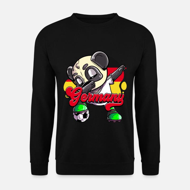 Deutschland Fußball - Unisex Pullover - Schwarz