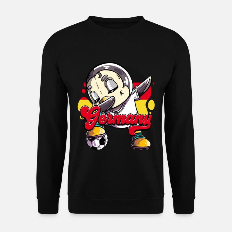 Deutschland Fußball - Unisex Pullover - Schwarz