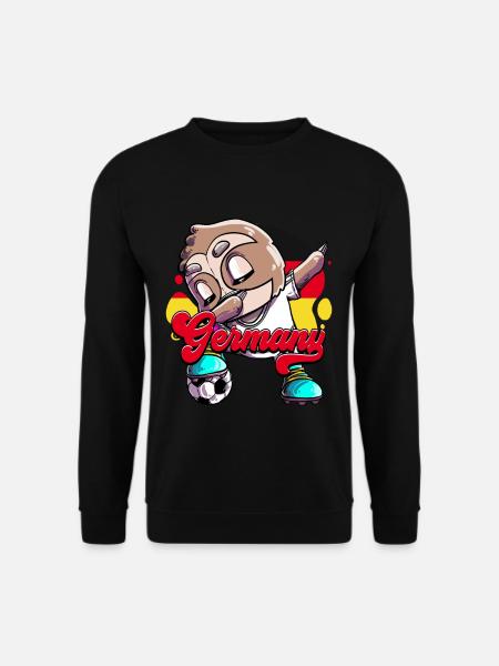 Deutschland Fußball - Unisex Pullover - Schwarz