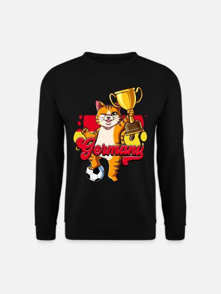 Deutschland Fußball - Unisex Pullover - Schwarz