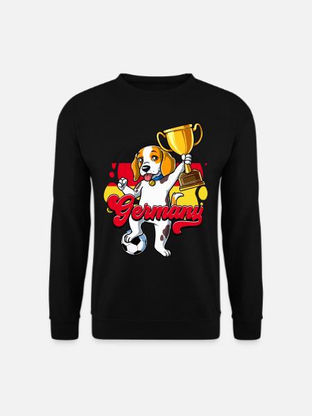 Deutschland Fußball - Unisex Pullover - Schwarz