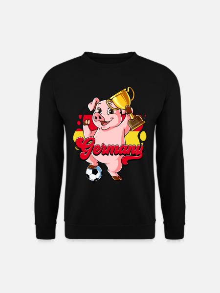 Deutschland Fußball - Unisex Pullover - Schwarz