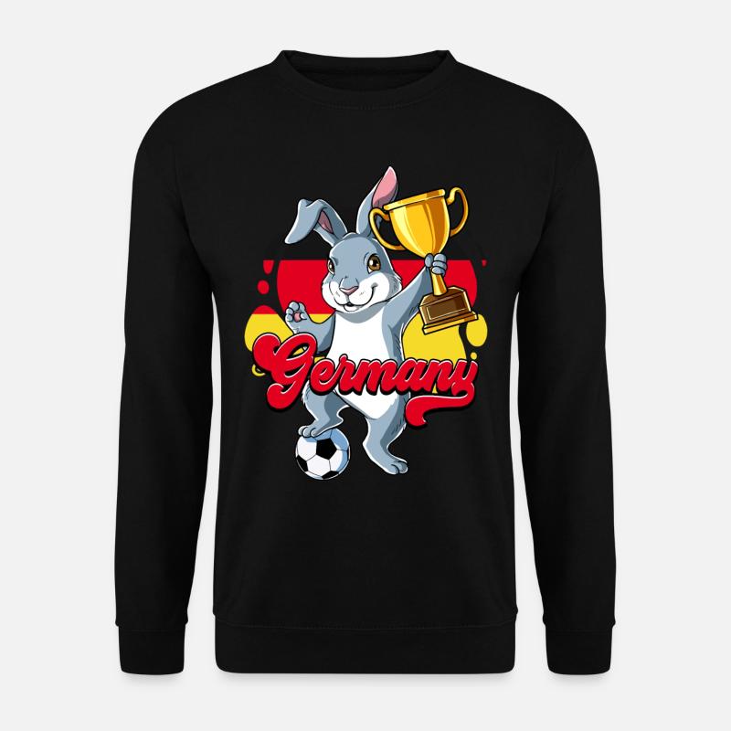 Deutschland Fußball - Unisex Pullover - Schwarz