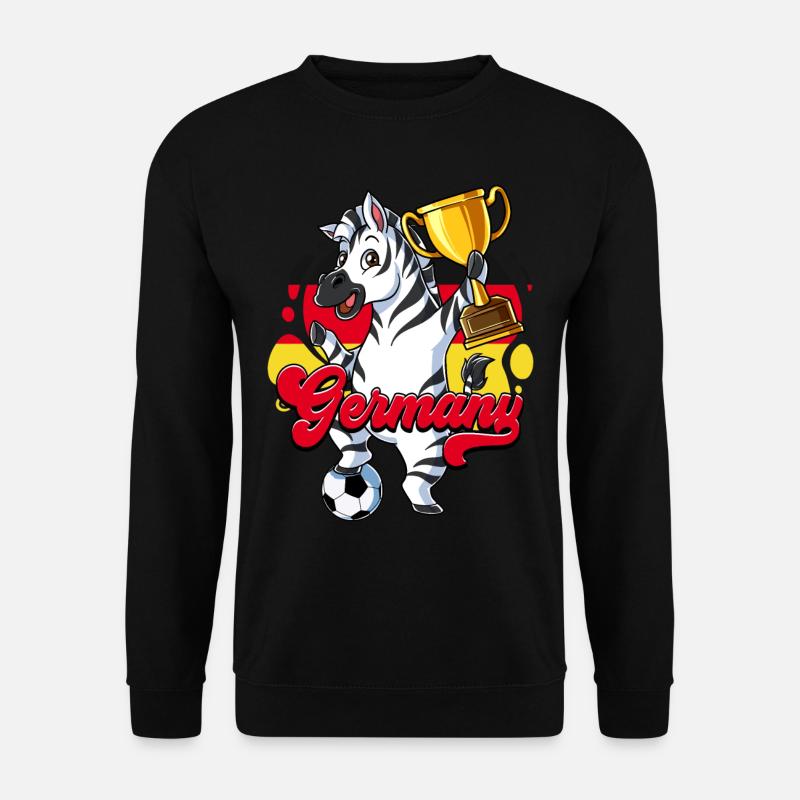 Deutschland Fußball - Unisex Pullover - Schwarz