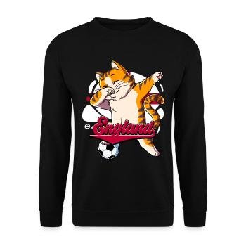 England Fußball - Unisex Pullover - Schwarz - Vorne - Alina (178cm) & Michal (187cm)