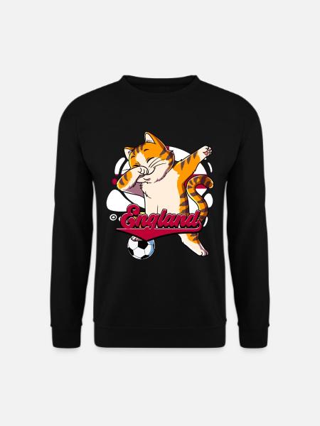 England Fußball - Unisex Pullover - Schwarz