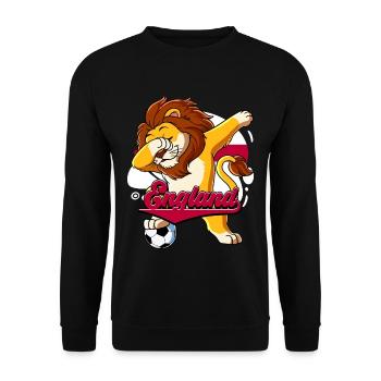England Fußball - Unisex Pullover - Schwarz - Vorne - Alina (178cm) & Michal (187cm)