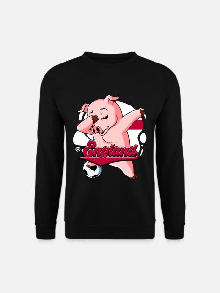 England Fußball - Unisex Pullover - Schwarz
