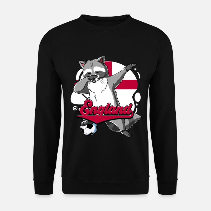 England Fußball - Unisex Pullover - Schwarz