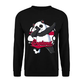 England Fußball - Unisex Pullover - Schwarz - Vorne - Alina (178cm) & Michal (187cm)