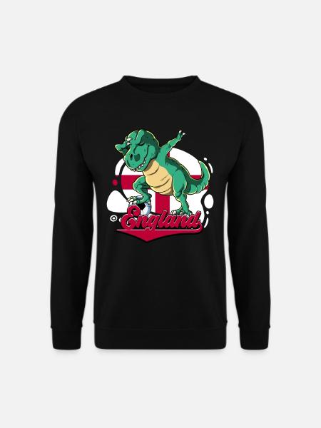 England Fußball - Unisex Pullover - Schwarz