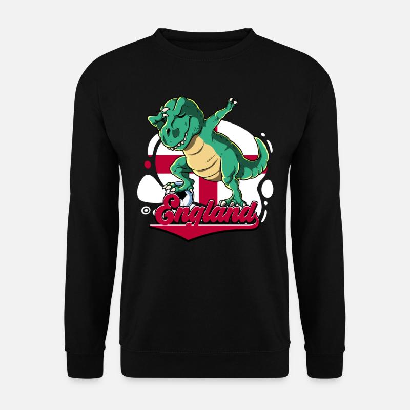 England Fußball - Unisex Pullover - Schwarz