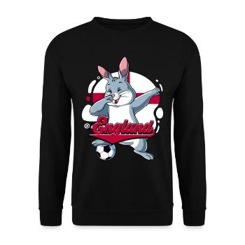 England Fußball - Unisex Pullover - Schwarz - Vorne - Alina (178cm) & Michal (187cm)