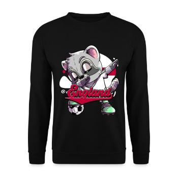 England Fußball - Unisex Pullover - Schwarz - Vorne - Alina (178cm) & Michal (187cm)