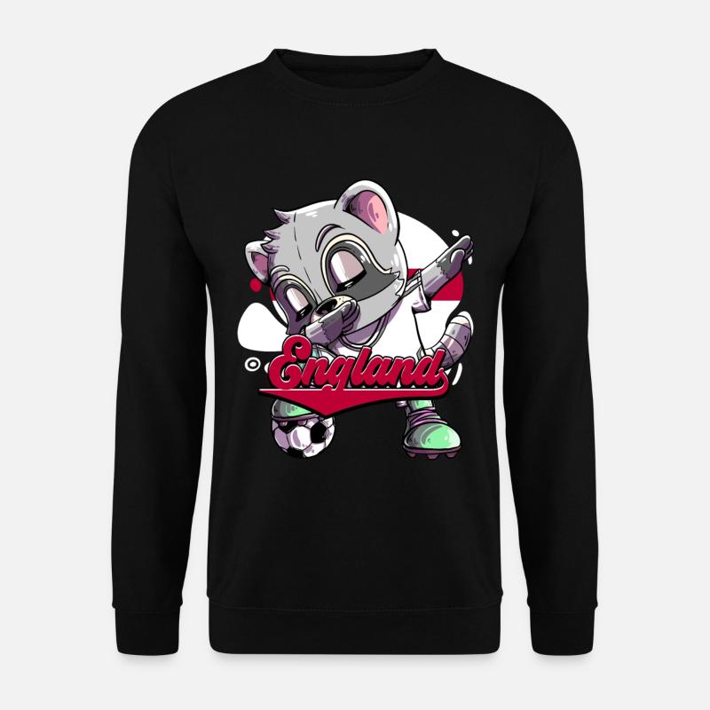 England Fußball - Unisex Pullover - Schwarz