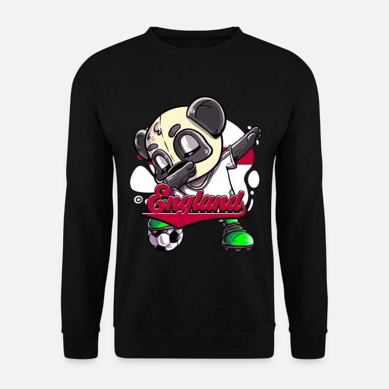 England Fußball - Unisex Pullover - Schwarz