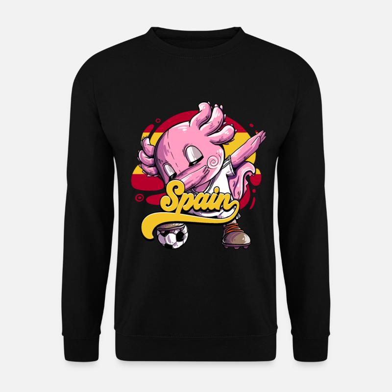 Spanien Fußball - Unisex Pullover - Schwarz